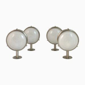 Model Gamma Wall Lamps by Sergio Mazza for Artemide, Set of 4