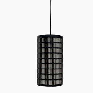Lámpara colgante minimalista Mid-Century perforada, años 60
