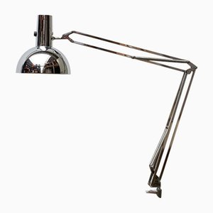 Lampe de Bureau IT Mid-Century en Chrome de Louis Poulsen, 1970s