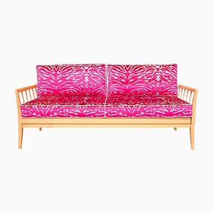 Extendable Beechwood Daybed Sofa, 1970s