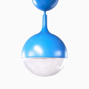 Lámpara colgante Väster T1027 en azul de K Hagberg / M Hagberg para Ikea, años 90