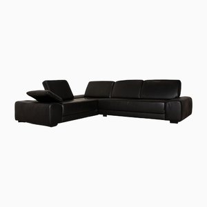 Leather Sofa Black from Willi Schillig