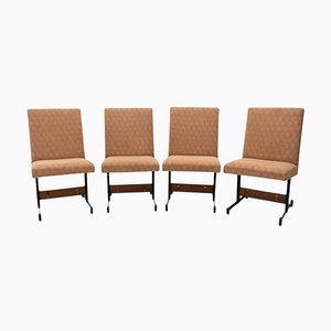 Vintage Dining Chairs, Czechoslovakia, 1970s, Set of 4
