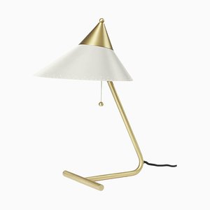 White Table Lamp in Brass from Warm Nordic