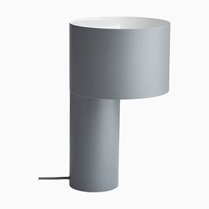 Lámpara de mesa Tangent en gris de Frederik Kurzweg