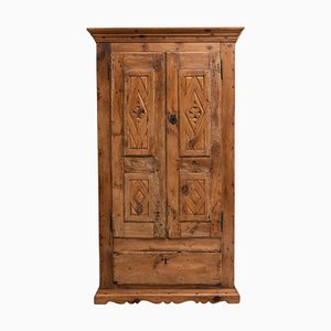 20th Century Spanish Pinewood Wardrobe