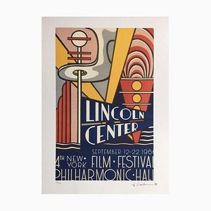 After Roy Lichtenstein, Lincoln Center Film Festival, Silkscreen on Arches France Paper