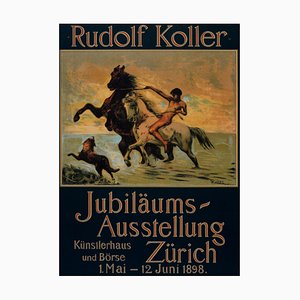 Rudolf Koller, Les Maîtres de l’Affiche, Jubilaums Austellung, 1899, Lithograph