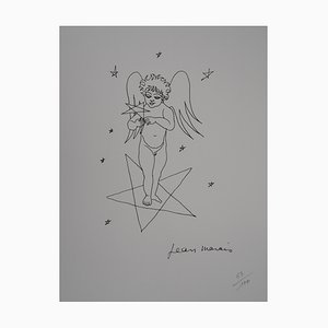 Jean Marais, Der Engel mit dem Stern, Lithographie