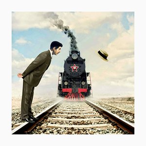 Mr Strange, The Locomotive, 2021, Canvas Print