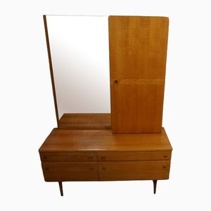Mueble vintage con espejo grande