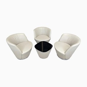 Ameo Armchairs and Coffee Table from Walter Knoll, Set of 4