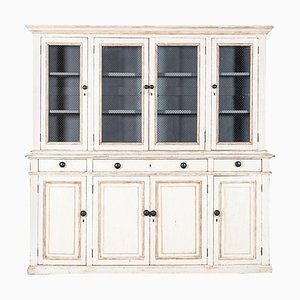 19th Century English Oak Glazed Chemist Shop Display Cabinet