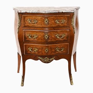 French Marquetry Chest of Drawers, 1880s