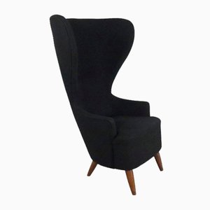 Morgaes Wingback Chair attributed Tom Dickson
