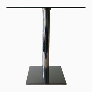 Black Glass and Steel Coffee Table from Pedrali