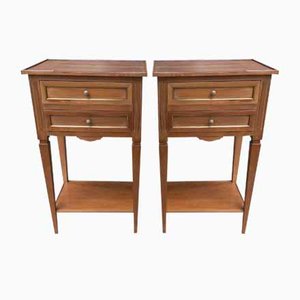 Louis XVI Style Bedside Tables, Set of 2