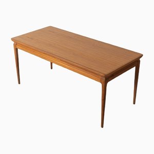 Table Basse en Teck, 1960s