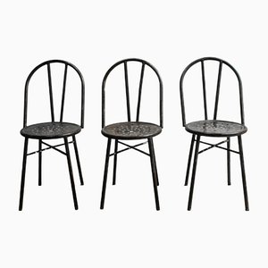 Model 15 Multipl’s Super Chairs by Joseph Mathieu, 1930s, Set of 3