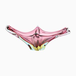 Scodella Summerso vintage in vetro di Murano di Fratelli Toso, anni '60