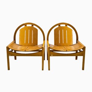 Fauteuils Mid-Century de Baumann, France, 1970s, Set de 2