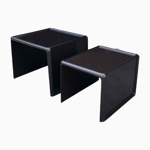 Horn Collection Baydur Nesting Tables by Peter Ghyczy