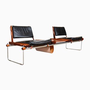 Rosewood MP-123 Modular Bench from Percival Lafer MP, 1960s