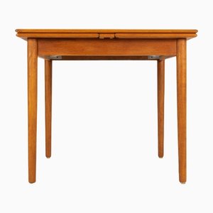 Teak Dining Table with Two Pullers, Denmark 1960s