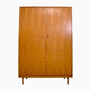 Satinwood and Teak Wardrobe by Loughborough Furniture for Heals, 1960s