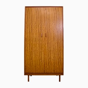 Satinwood and Teak Wardrobe by Loughborough Furniture for Heals, 1960s