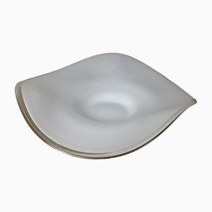 Minimalistic Glass Bowl, Italy, 1970s