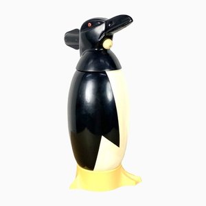 Russische Mid-Century Bakelit Pinguin Figur Limonade