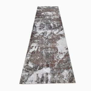 Tapis de Couloir Vintage en Laine et Coton