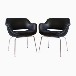 Armchairs by Olivier Mourgues for Metalúrgica da Longra, Set of 2
