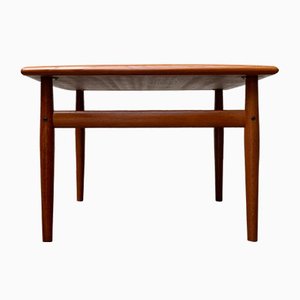 Mid-Century Danish Teak Coffee Table by Grete Jalk for Glostrup, 1960s