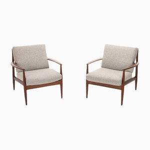 Lounge Chairs by Grete Jalk for France & Son, Set of 2