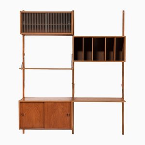 Danish Modular Wall Unit by PS System, Set of 2
