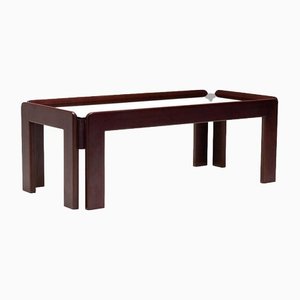 Mesa de centro de caoba de Afra & Tobia Scarpa para Cassina