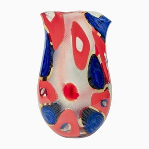 Multicolor Battuto Vase by Afro Celotto