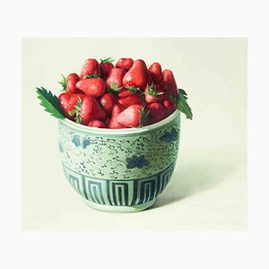 Zhang Wei Guang, Strawberries, Original Painting, 2007