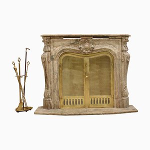 Marble Fireplace Portal