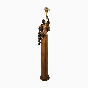 Colonna policroma Blackamoor