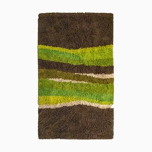 Large Brown & Green Rainbow Rug from Desso