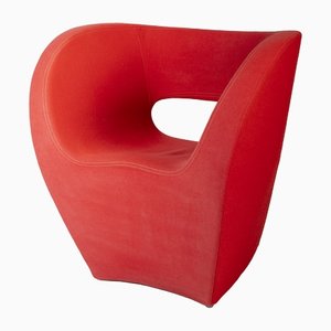 Butaca Little Albert en rojo de Ron Arad para Moroso