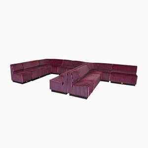Modular Striped Sofa from Cestari, 1995, Set of 13