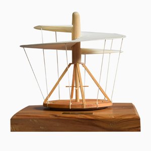 Leonardo Da Vinci Helicopter Model by Giovanni Sacchi