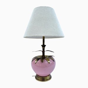 Table Lamp with Fruit Motif Base, 1970s