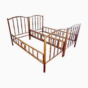 Bed Frame by Thonet for Fischel, 1910s, Set of 2