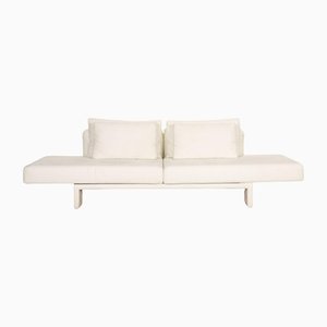 Cream Fabric Scene Three-Seater Sofa from Franz Fertig