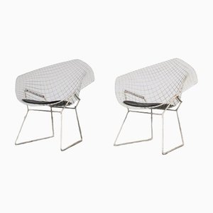 Little Diamonds Armchairs by Harry Bertoia for Knoll International, USA, 1970s, Set of 2